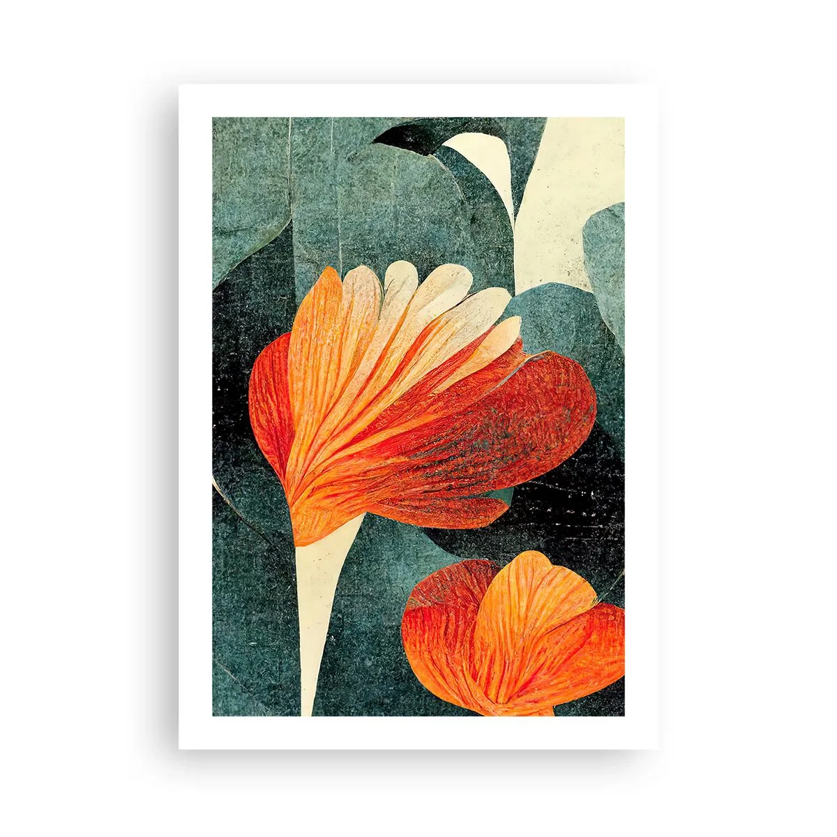Plakat - Varmen fra troperne og køligheden fra det grønne - 50x70 cm