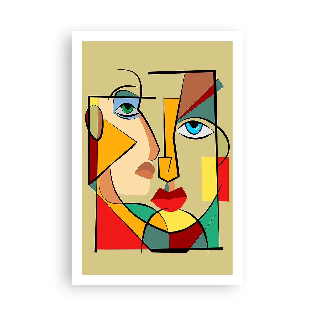 Plakat - Et matchende par - 61x91 cm