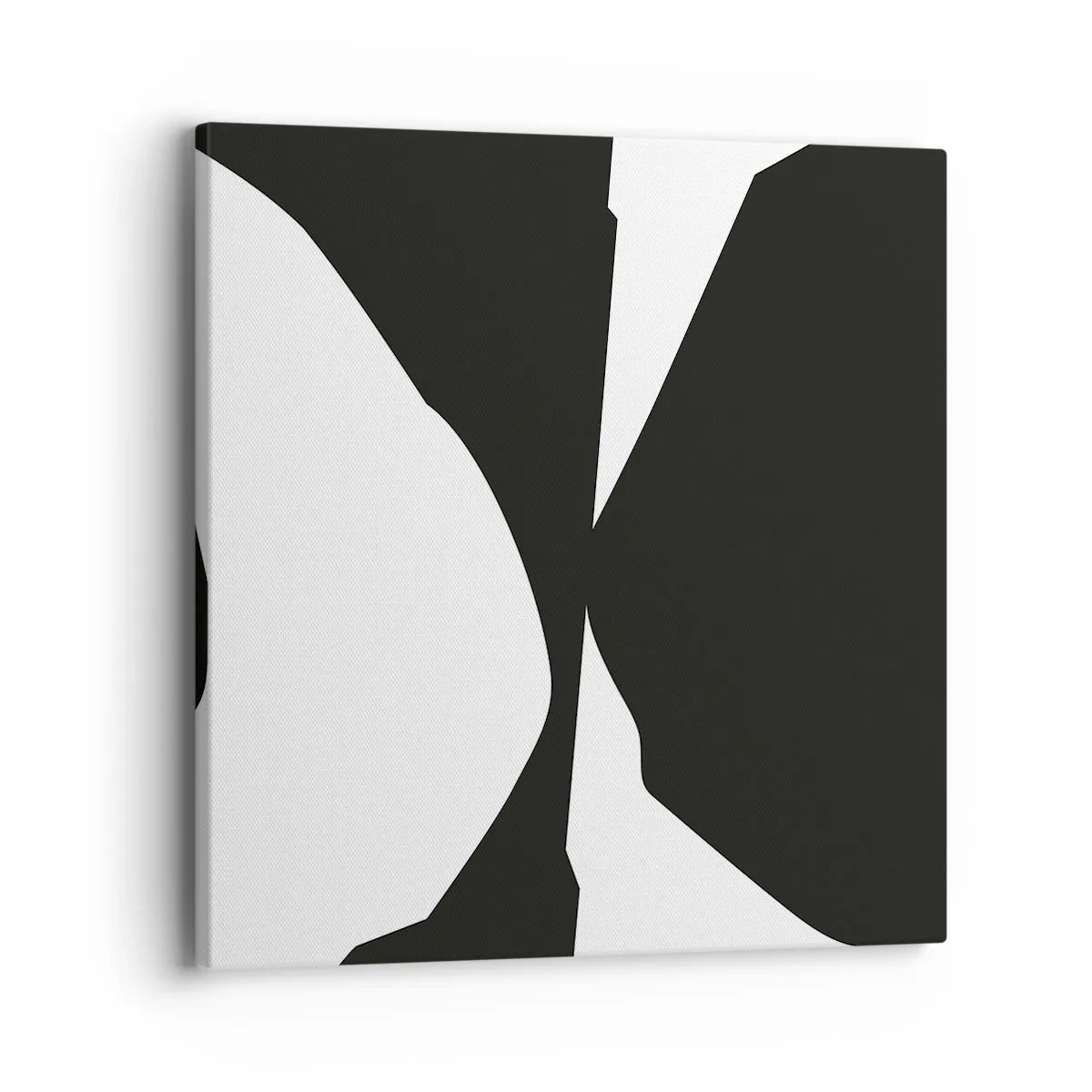 Lærredstryk - Billede på lærred - Positiv-negativ - 40x40 cm