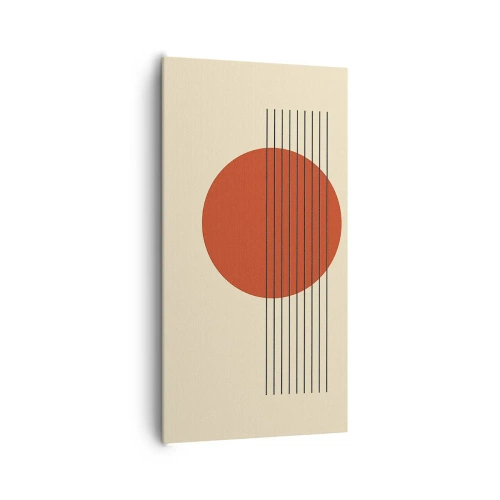 Lærredstryk - Billede på lærred - Og så videre - 65x120 cm