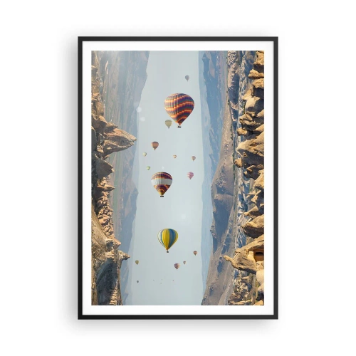 Plakat i sort ramme - Alt er muligt her - 70x100 cm