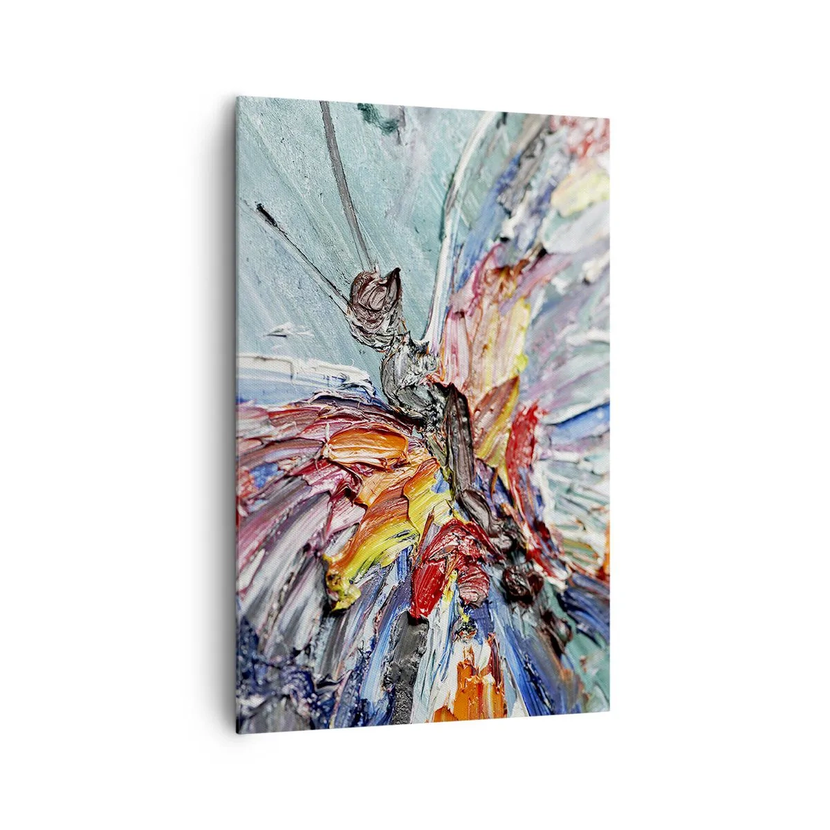 Lærredstryk - Billede på lærred - Malet af naturen - 80x120 cm