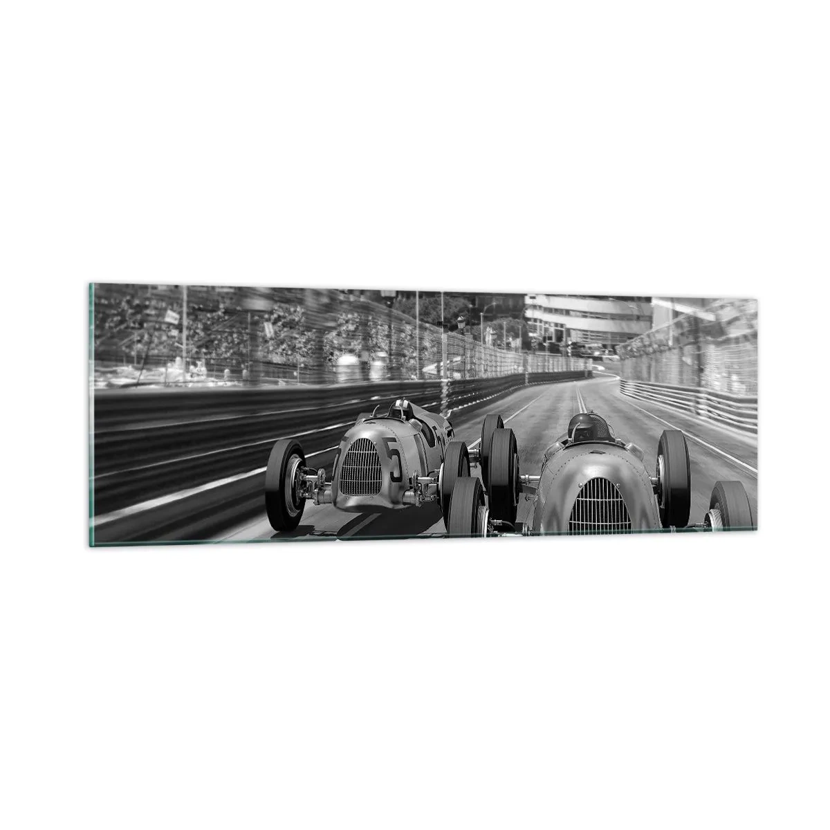 Billede på glas - Der var engang i Monte Carlo - 90x30 cm