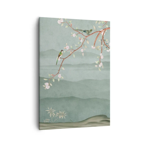 Lærredstryk - Billede på lærred - Forår, ah, det er dig - 50x70 cm