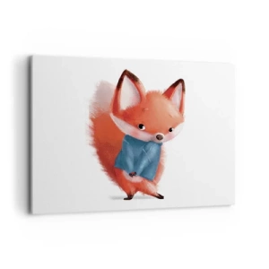 Lærredstryk - Billede på lærred - Ser jeg smuk ud i den her? - 100x70 cm