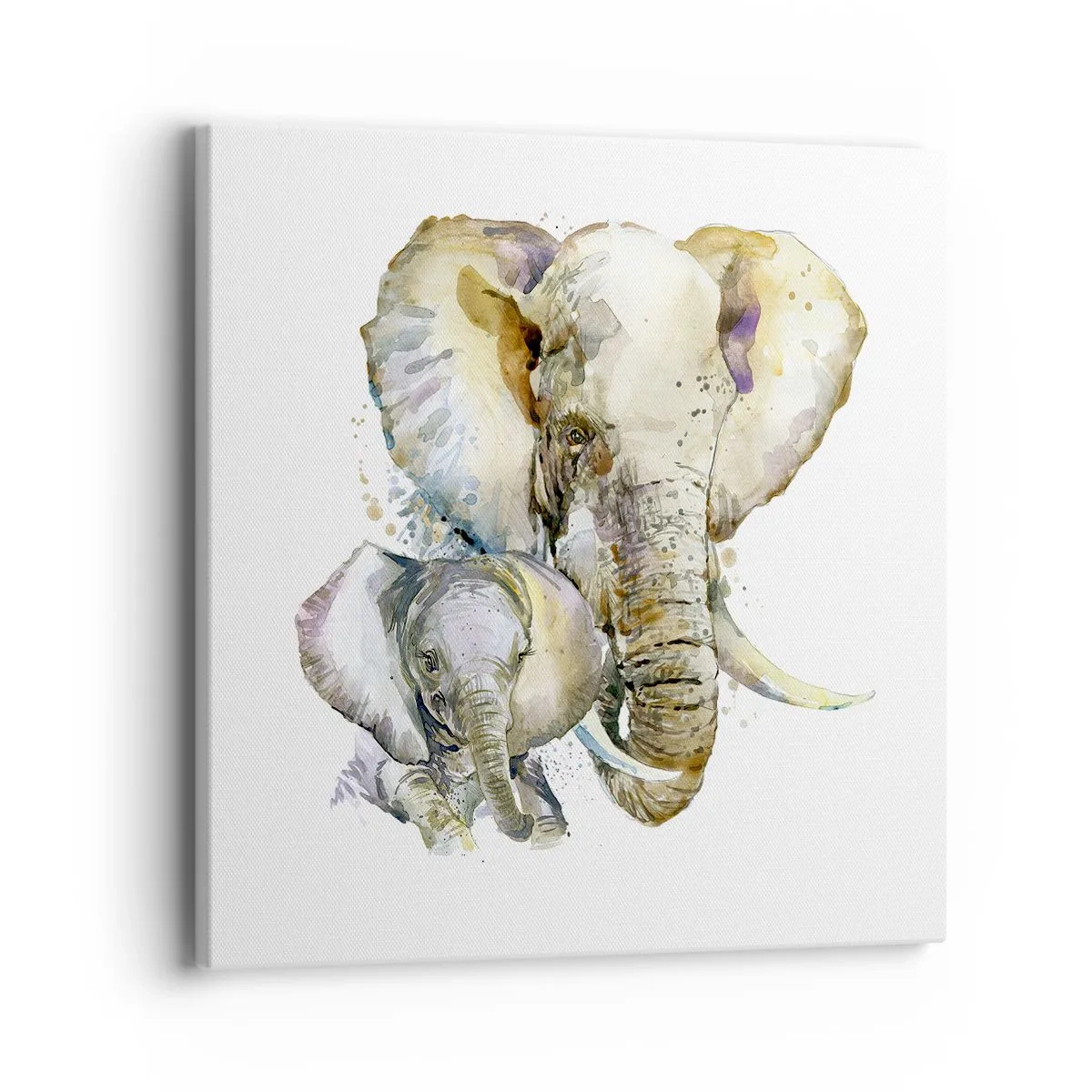 Lærredstryk - Billede på lærred - Der er intet sted som hos mor - 40x40 cm