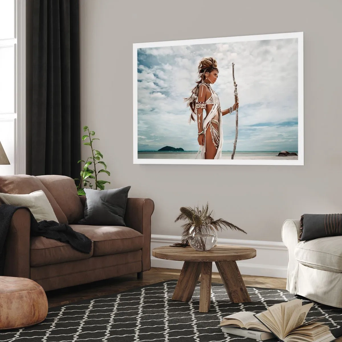 Plakat - Dronning af troperne - 100x70 cm