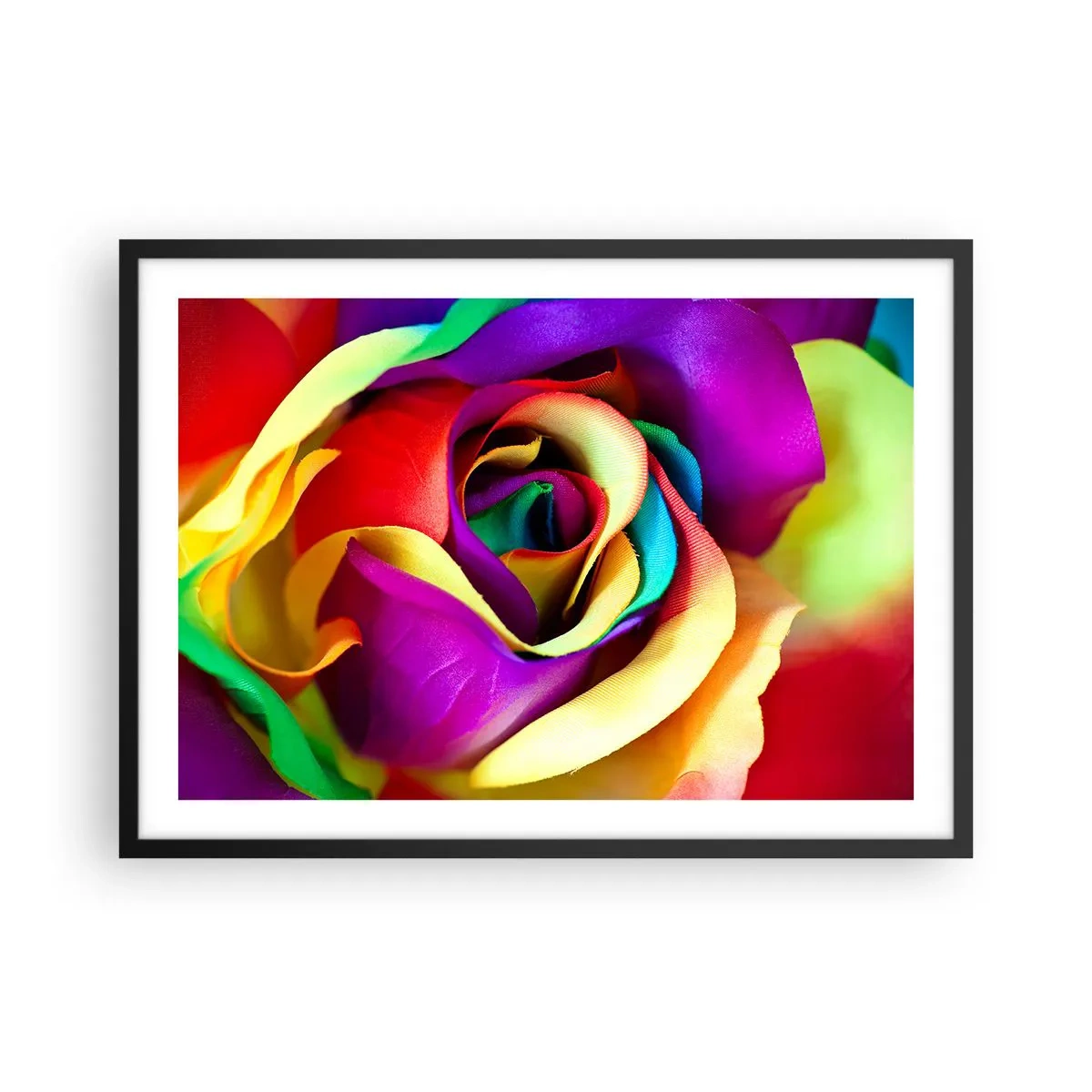 Plakat i sort ramme - Dette er umuligt - 70x50 cm