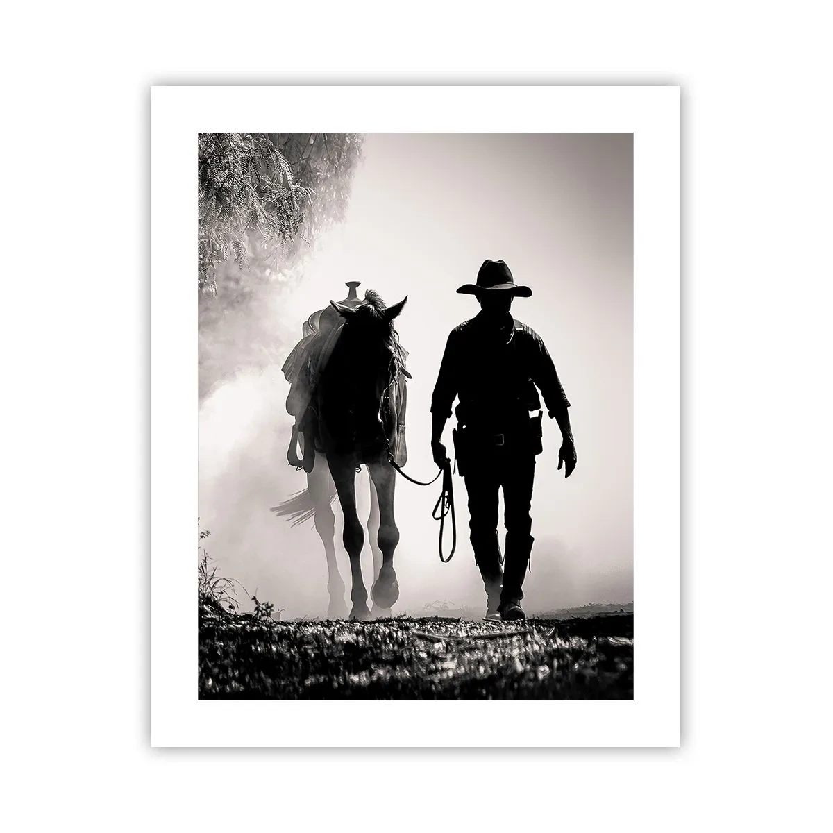 Plakat - En morgen i Texas - 40x50 cm