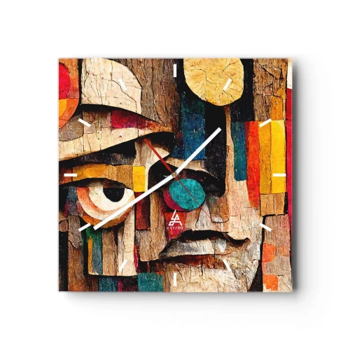 Vægur, Uret - Jeg kan se dig... - 40x40 cm