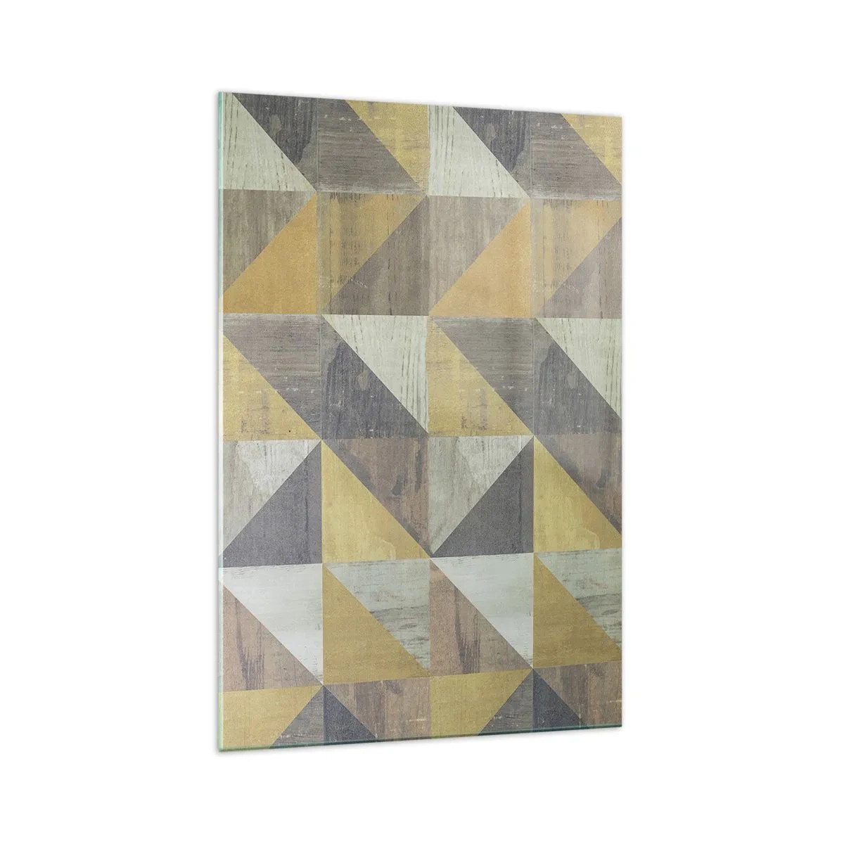 Billede på glas - Ved trekantens vinkel - 70x100 cm