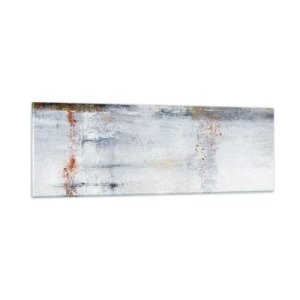 Billede på glas - Bag lufttæppet - 90x30 cm