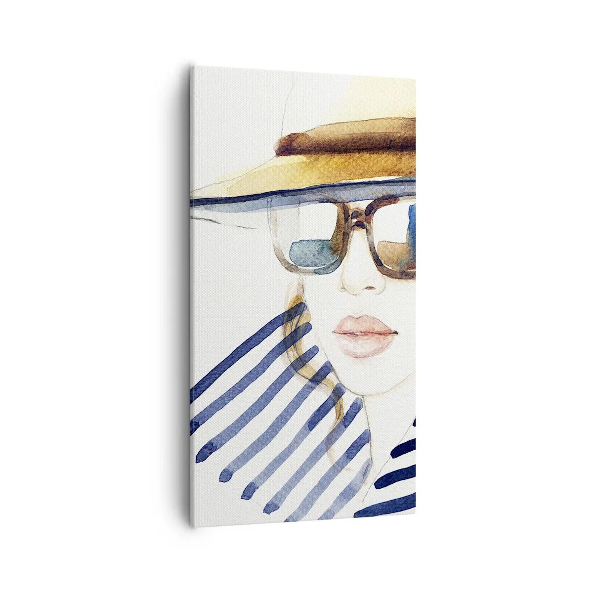 Lærredstryk - Billede på lærred - Florida byder dig velkommen! - 55x100 cm