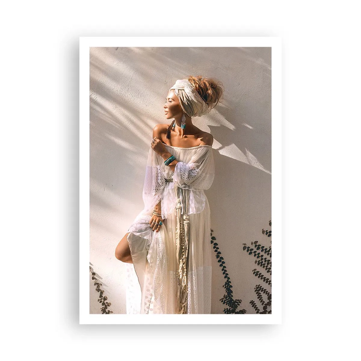 Plakat - Solen og pigen - 70x100 cm