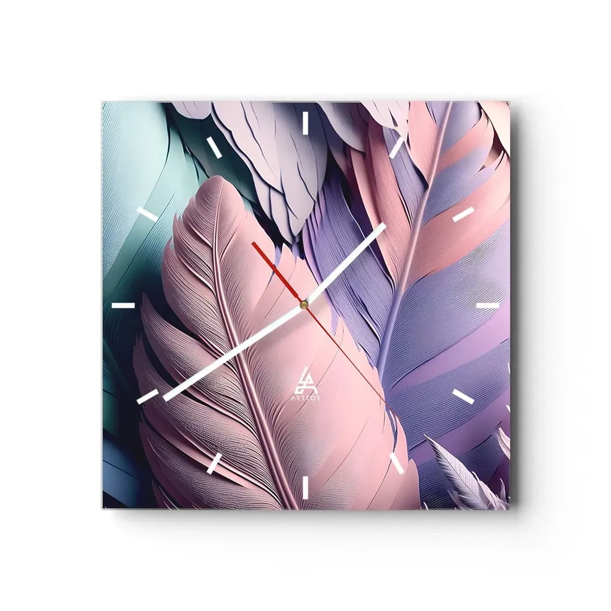 Vægur, Uret - Chik fugl - 40x40 cm