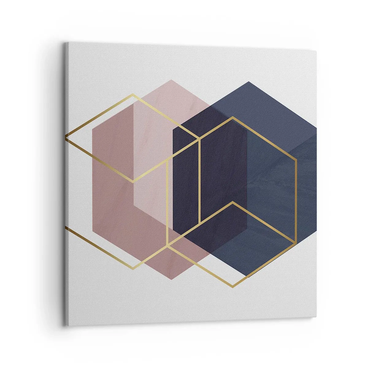 Lærredstryk - Billede på lærred - Styrken ved enkelhed - 50x50 cm