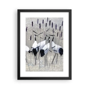 Plakat i sort ramme - Blandt sine egne - 30x40 cm