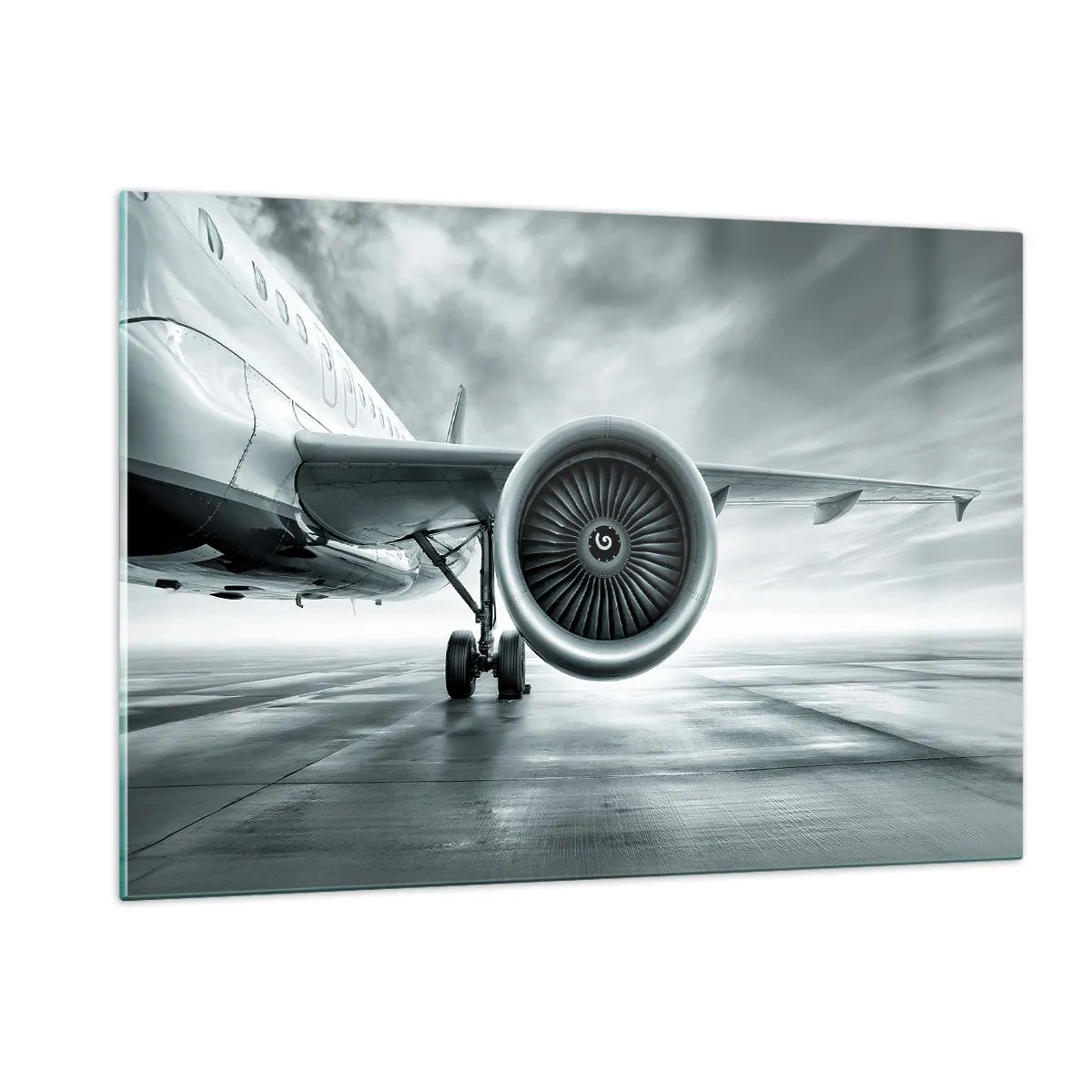 Billede på glas - Der er kraft! - 120x80 cm