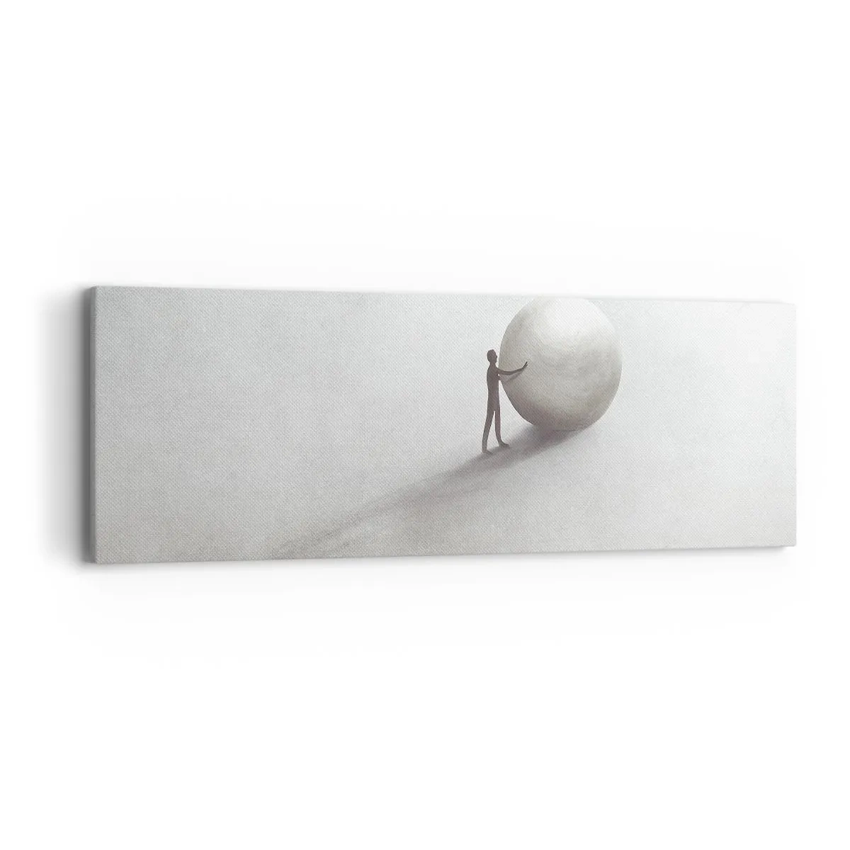 Lærredstryk - Billede på lærred - Livets spil - 90x30 cm