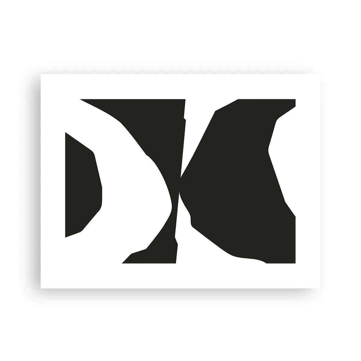 Plakat - Positiv-negativ - 40x30 cm