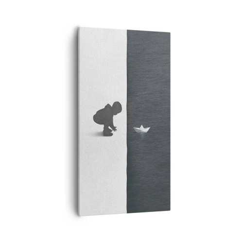 Lærredstryk - Billede på lærred - Stor ekspedition - 55x100 cm