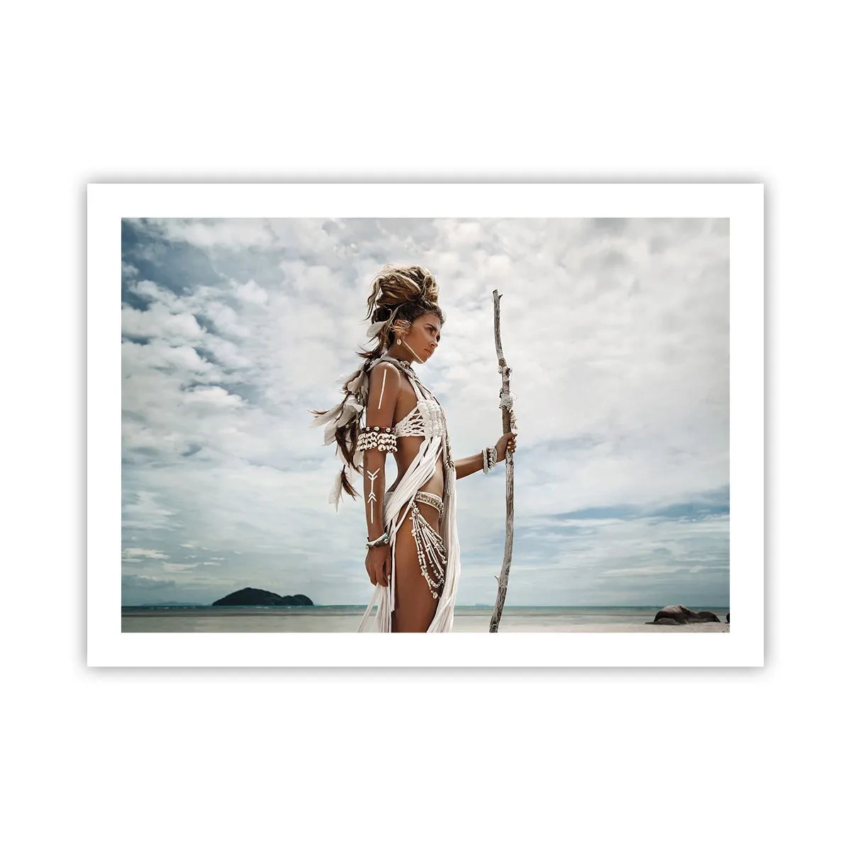 Plakat - Dronning af troperne - 70x50 cm
