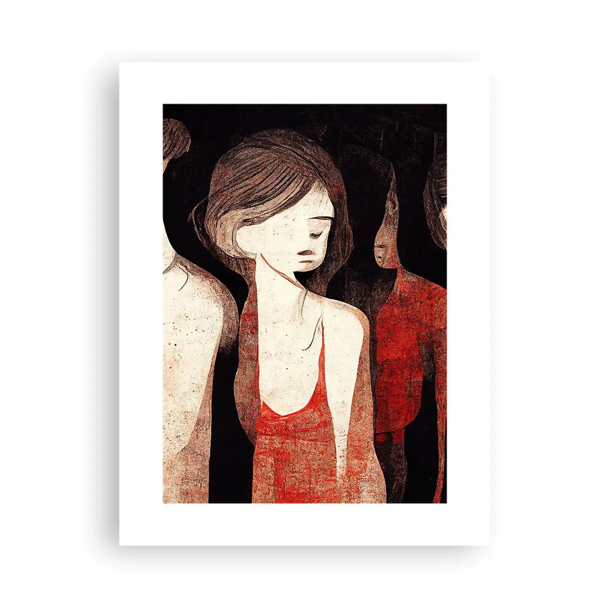 Plakat - Mørkets madonnaer - 30x40 cm