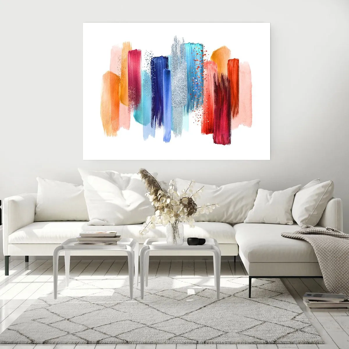 Plakat - Op og ned  - 50x40 cm