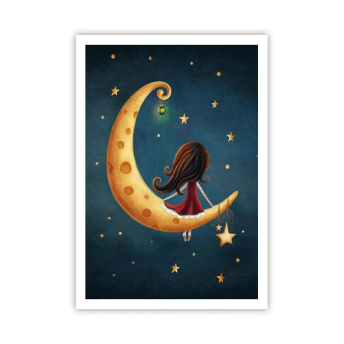 Plakat - Der var engang... - 70x100 cm