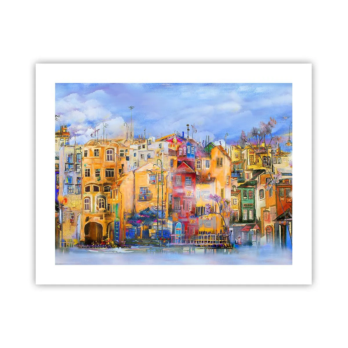 Plakat - Vi er sammen - 50x40 cm