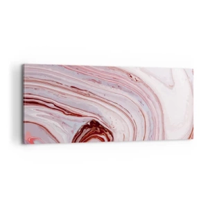 Lærredstryk - Billede på lærred - Lige frem og derefter til højre ned - 100x40 cm