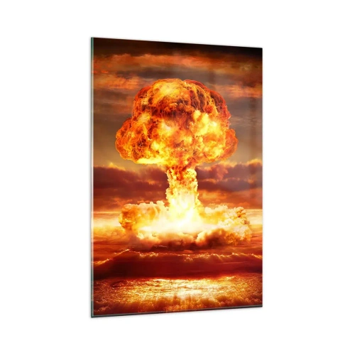 Billede på glas - Og enden vil komme - 80x120 cm