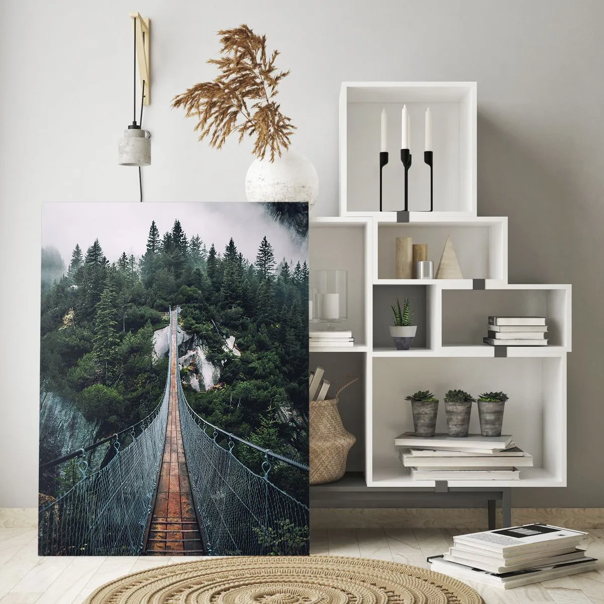 Billede på glas - Kun for ørne - 50x70 cm