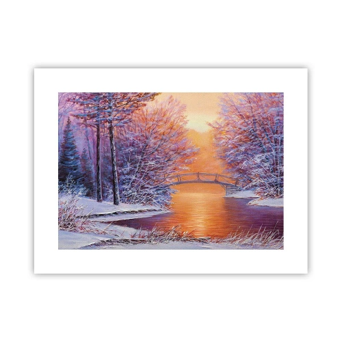 Plakat - Lad os mødes her - 40x30 cm