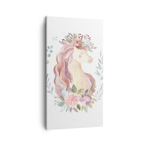 Lærredstryk - Billede på lærred - En invitation til eventyrets verden - 45x80 cm