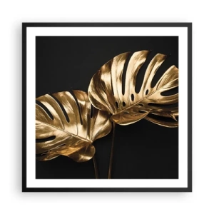 Plakat i sort ramme - Naturens skatte - 60x60 cm