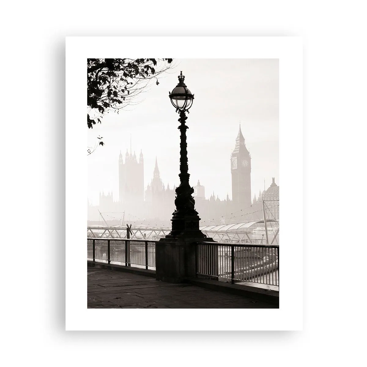 Plakat - London morgen - 40x50 cm