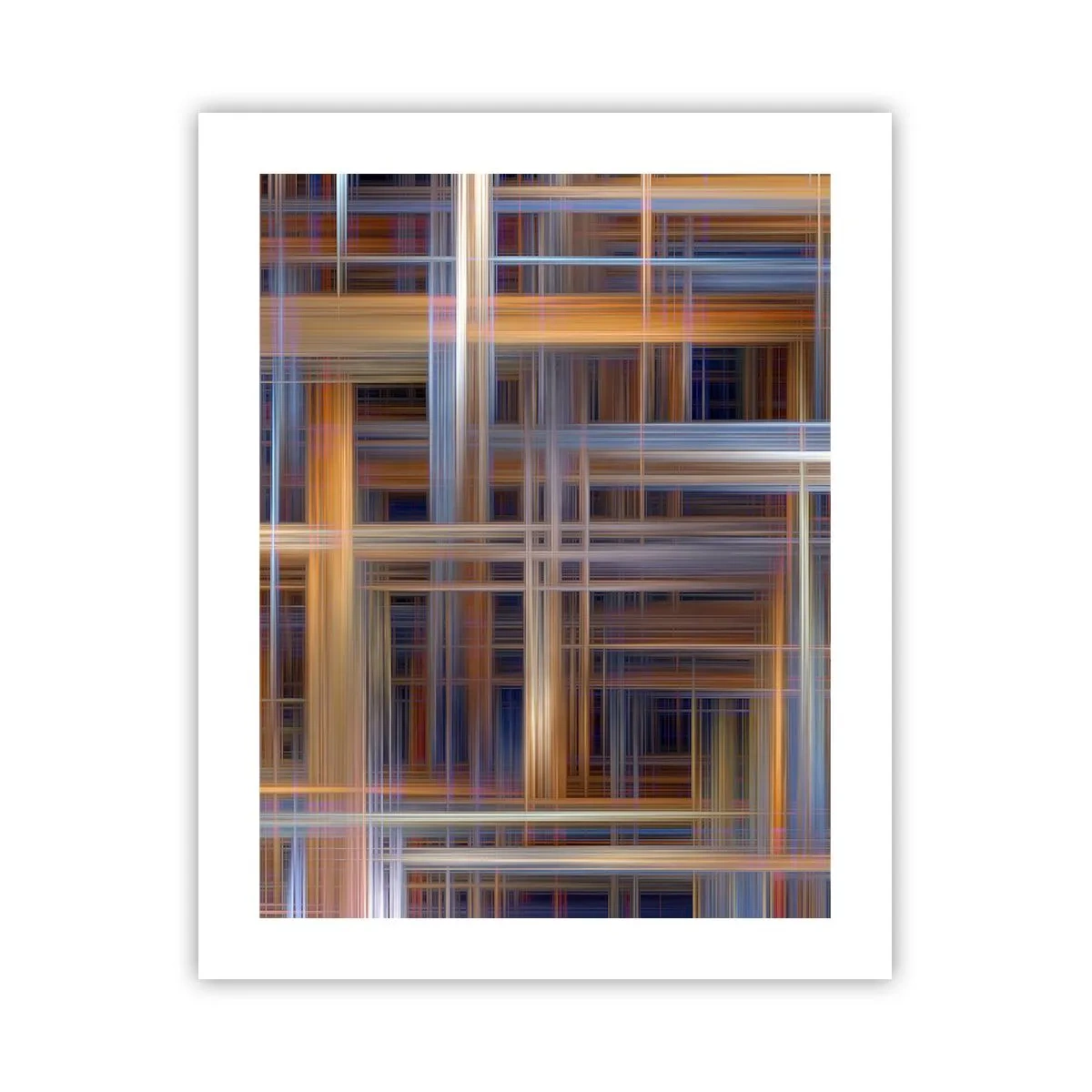 Plakat - Vævet af lys - 40x50 cm