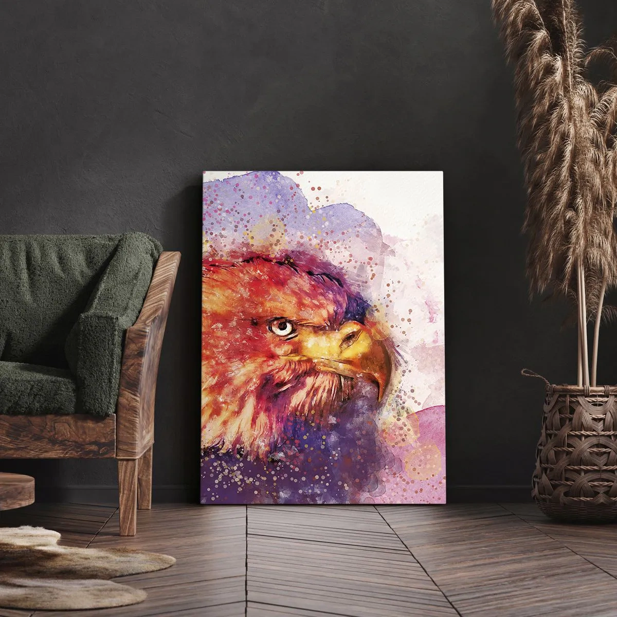 Lærredstryk - Billede på lærred - Du vil ikke vide, hvad jeg tænker på - 50x70 cm