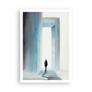 Plakat - Lev uden grænser - 70x100 cm