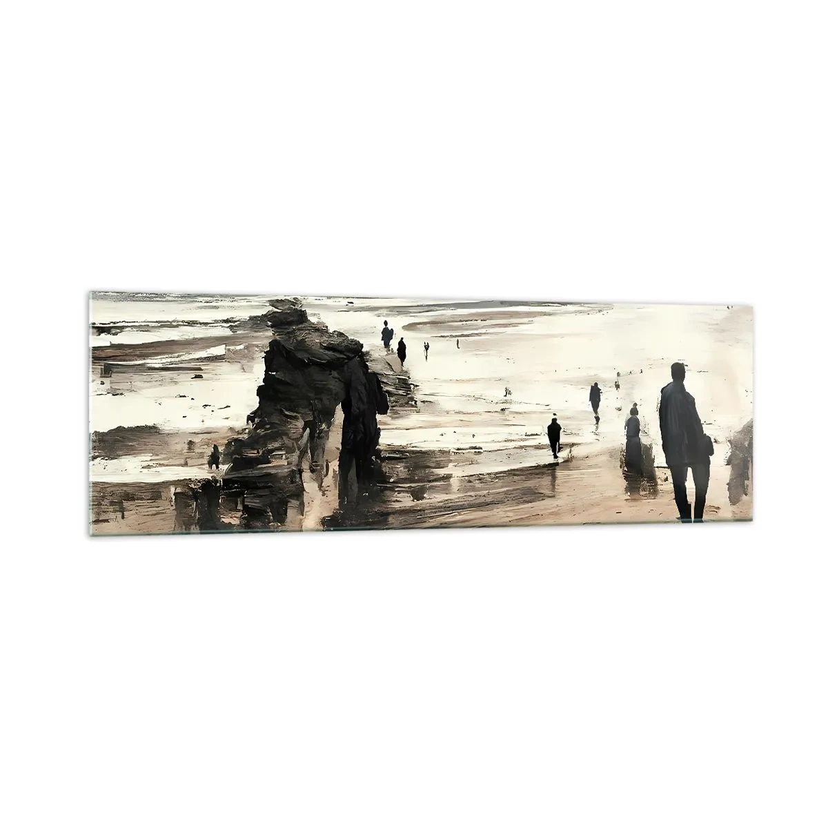 Billede på glas - Indkaldt - 160x50 cm