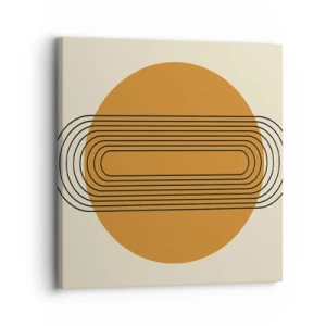 Lærredstryk - Billede på lærred - Den perfekte plan - 30x30 cm