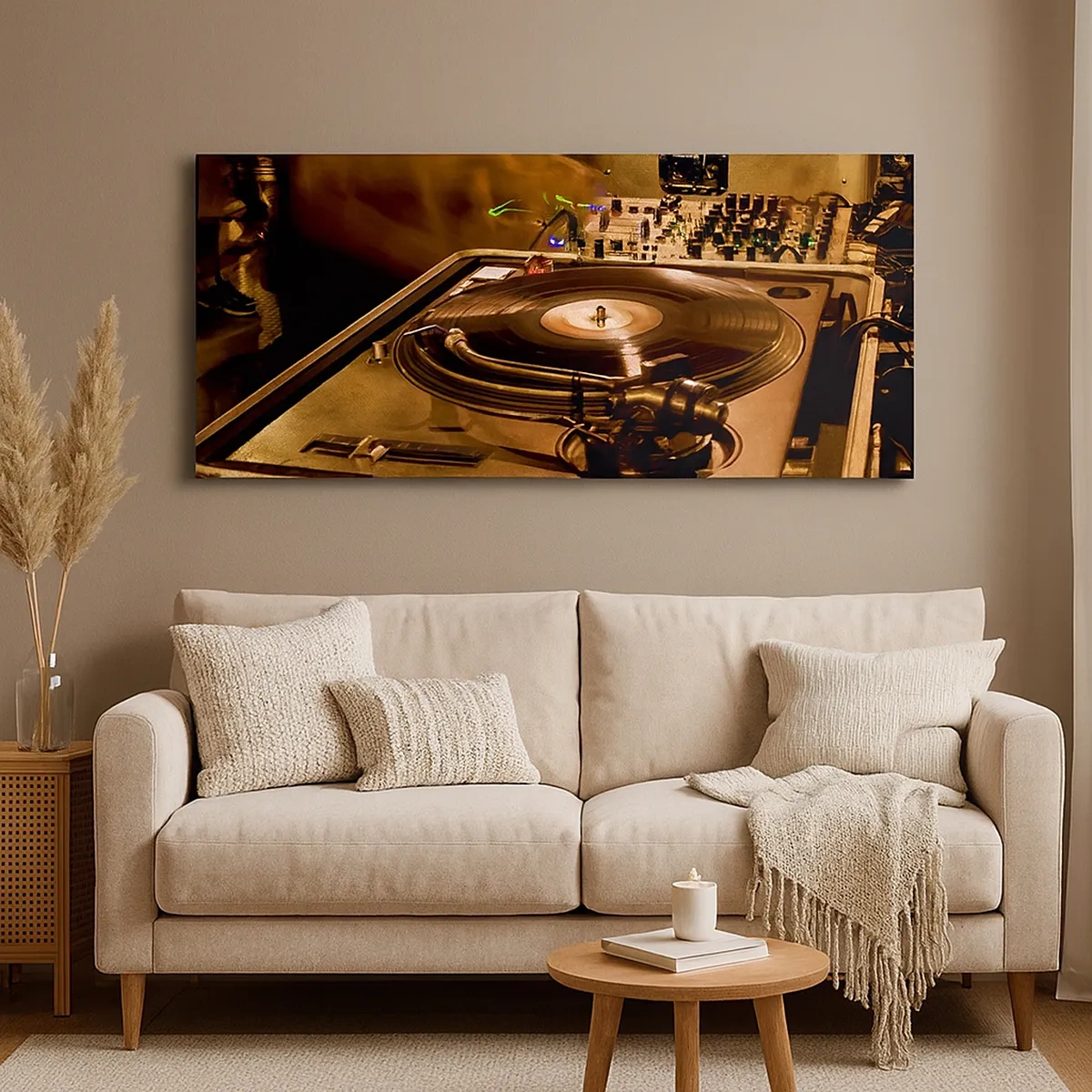 Lærredstryk - Billede på lærred - Kan du mærke kraften? - 30x30 cm