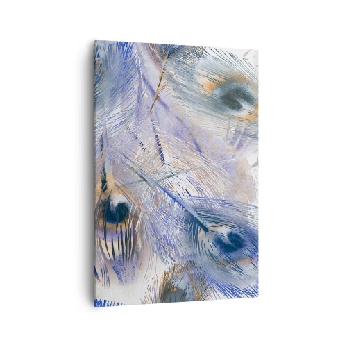 Lærredstryk - Billede på lærred - Påfugl sammensætning - 70x100 cm
