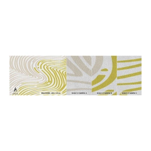 Prøve Fototapet Premium Sand - Komposition med et blidt sving - Minimalisme, Stykke, Lyse - 100x30 cm