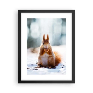 Plakat i sort ramme - Og hvad kigger du på? - 30x40 cm