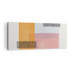 Lærredstryk - Billede på lærred - Fra hjørne til hjørne - 100x40 cm