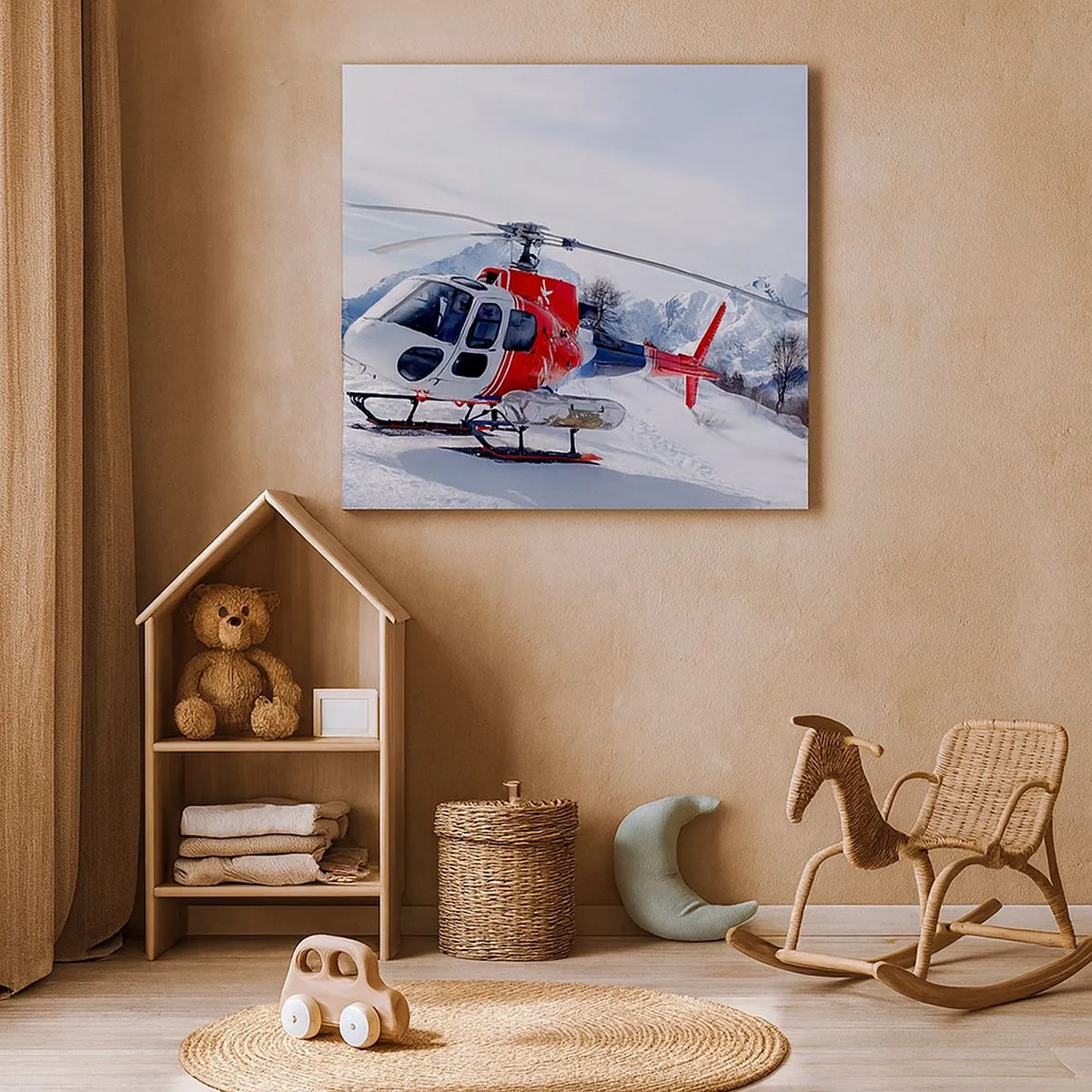 Lærredstryk - Billede på lærred - Altid klar - 30x30 cm