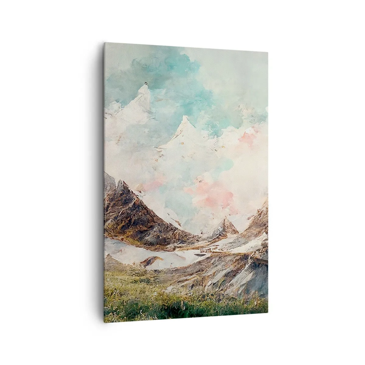 Lærredstryk - Billede på lærred - Stenede knive - 80x120 cm