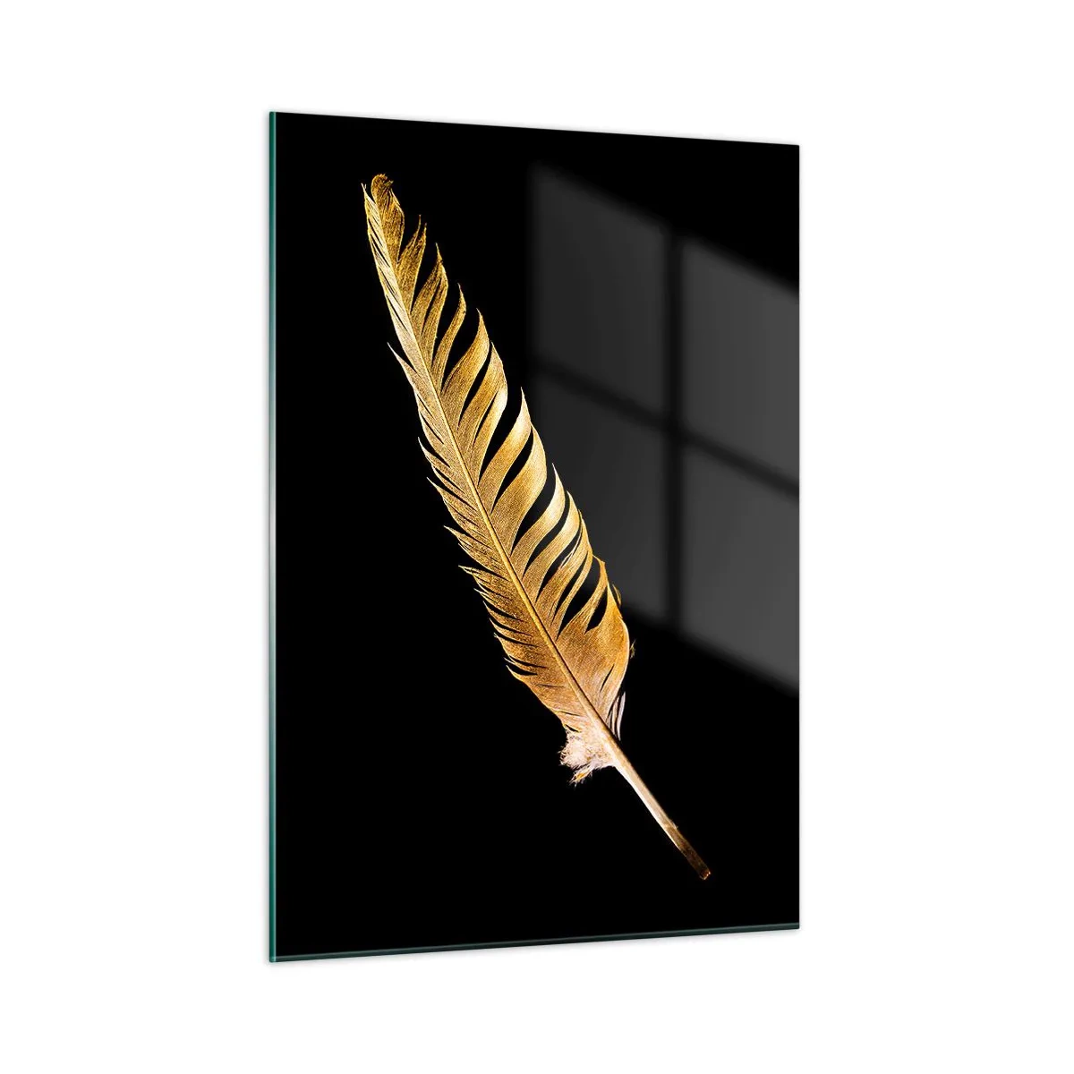 Billede på glas - Det er ikke nogen ringe præstation, at den... - 50x70 cm